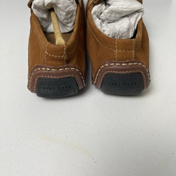 Cole Haan Wyatt Penny Driver Loafer Men Size 8 British Tan brown Shoes Slip On - Picture 3 of 7